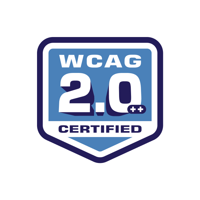 WCAG 2.0 Certification Badge image