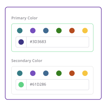 Our color picker provides advice on picking colors that go together
