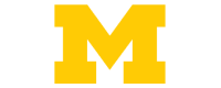 logo for the University of Michigan