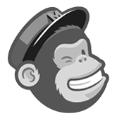 mailchimp logo in grayscale