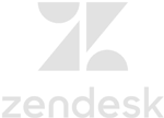 zendesk logo in grayscale