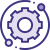 bullseye icon representing live chat customization color wheel