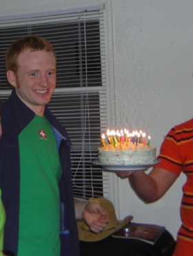 Ben Congleton in grad school at the University of Michigan, on his 23rd birthday